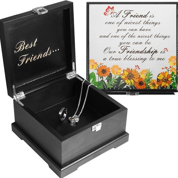 ADMLC Wooden Friendship Decorative Box - Picture 3 of 4